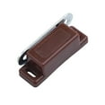 thumbnail image 4 of 4X Loquet Magnétique pour Porte d'Armoire Blanc avec Vis Marron, 4 of 10