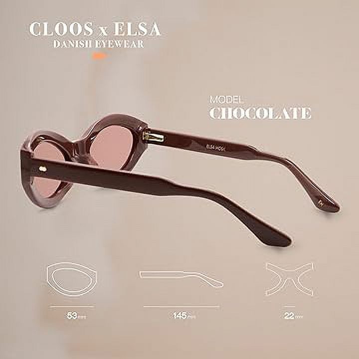 Christopher Cloos x Elsa Hosk Round Vintage Polarized  display picture 1