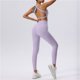 thumbnail image 2 of Conjunto de yoga ajustado de secado rápido for mujer, traje deportivo for correr con bolsillo, transpirable, de dos piezas, estilo nude, 2 of 5