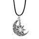 thumbnail image 1 of Moon Sun Necklace Pendant Necklace Car Rearview Mirror Hanging Decoration, 1 of 4