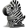 thumbnail image 3 of EUGY Zebra 3D Cardboard Model Kit, 3 of 3