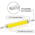 thumbnail image 3 of 6000-6500K R7s LED bulbs 10w 78mm dimmable 2 pack, 3 of 4