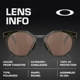 thumbnail image 4 of Oakley OO9242 HSTN Round Shaped Polarized Sunglasses for Men - Includes Official Eyewear Kit - Olive Ink Frame with Prizm Tungsten Lens, 4 of 5