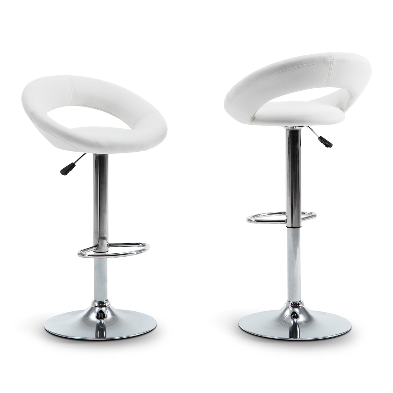 Belleze Bar Stool Pub Modern Adjustable Swivel Hydraulic