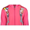 thumbnail image 4 of JoJo Siwa Little Girls Zip Up Hoodie Little Kid to Big Kid, 4 of 5