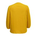 thumbnail image 2 of Blusa George Talla CH Manga al Codo con Pompón y Jareta Mostaza, 2 of 4