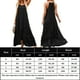 thumbnail image 2 of Vestido De Verano Vestido maxi de mujer Vestido largo de playa suelto con cuello halter irregular bohemio (Negro L) Ygjytge para Mujer Negro T S, 2 of 6