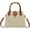 Beige, variant on Cross Body Handbags for Women Straw Woven Beach Bag Summer Handmade Purses Wicker Rattan Bag Holiday