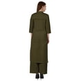 thumbnail image 4 of Bimba Traditional Indian Solid Dress For Women Indian Ethnic Kurta And Pants Palazzo Set, 4 of 7
