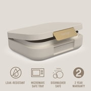 Bentgo® Modern Bento-Style Lunch Box for Adults, Teens, and Larger Appetites; BPA-Free , Leak-Resistant, Dishwasher/Microwave Safe - Sandstone