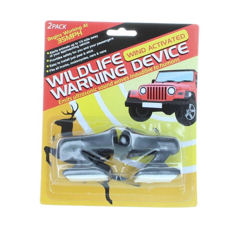 Deer Warning Whistle Animal Alert Device for Car Safety Accessory 2 Pairs