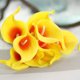 thumbnail image 2 of Gwong Decoración hogareña 1 UNID Artificial Calla Lily Flower Brouquet Nupcial Real Touch Boda Decoración para el hogar Gwong 8114709, 2 of 6