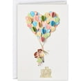 thumbnail image 1 of Hallmark Signature Disney/Pixar Up Anniversary Card for Couple (Heart Balloons), 1 of 6
