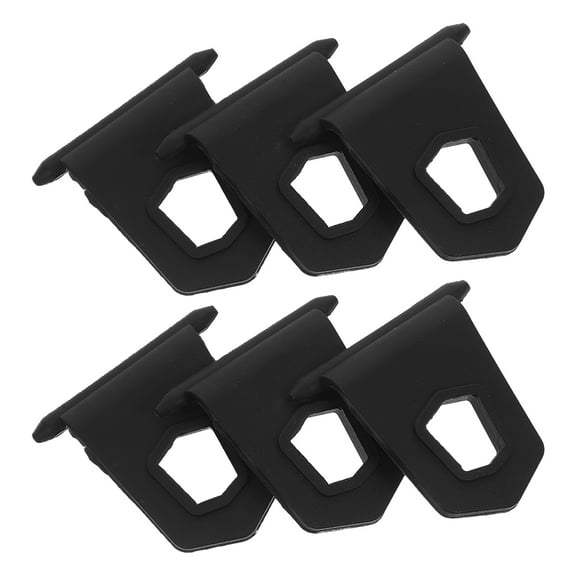 6pcs RV Awning Hooks Awning Light Clip Portable Rubber Clips For RV Camping Tent Outdoor Decor Easy Installation For Outdoor