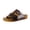 Tortoise, variant on Cushionaire Pool Slides For Women Waterproof Double Buckle Adjustable Slip-On Womens Sandals For Beach Shower Casual Wear