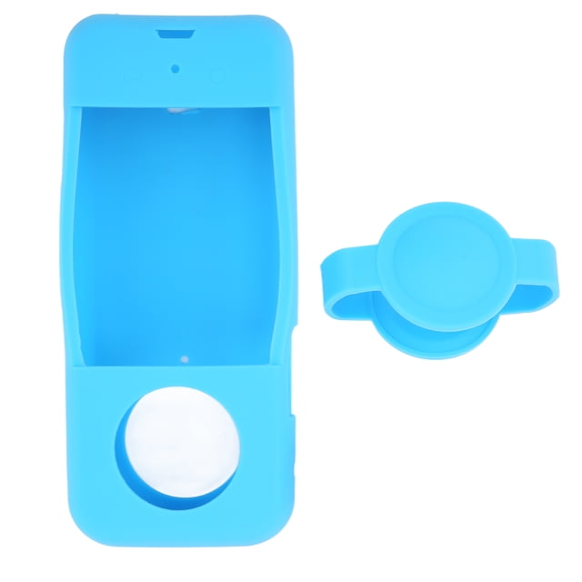 Camera Silicone Case, Anti Scratch Elastic Dustproof Camera Lens Environment Friendly For Protection Black,Blue,Red