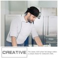5pcs Kitchen Cooking Chef Hats Restaurant Chef Hats Serving Turban Hats