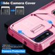 thumbnail image 4 of Funda para GANGXUN Motorola Moto G Power 2022 - Soporte metálico, Función magnética, Rosa, 4 of 5