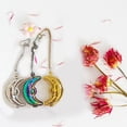 thumbnail image 1 of Lubelski Tea Strainer with Chain Multi-purpose Stainless Steel Cute Moon Shaped Spice Infuser Kitchen Supply, 1 of 8