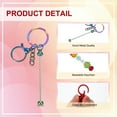 thumbnail image 3 of Uxcell Metal Beadable Keychains Bars with Lobster Hook Gradient Plating, 3 of 6