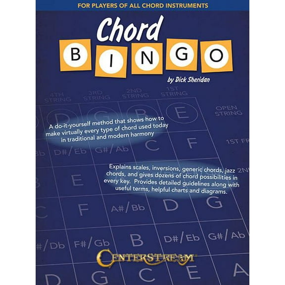 Chord Bingo: For Players of All Chord Instruments (Paperback)