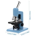 thumbnail image 2 of Mini House Simulación Microscopio Microscopio de bricolaje Modelo de microscopio decorativo adorno, 2 of 5