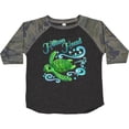 thumbnail image 3 of Inktastic Hilton Head Cute Sea Turtle with Waves and Bubbles Boys or Girls Toddler T-Shirt, 3 of 5