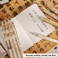 thumbnail image 5 of 4pcs Retractable Gel Ink Pens 0.5mm Black Ink Pens Retractable Fine Point Smooth Writing Pens, 5 of 5