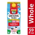 thumbnail image 4 of Horizon Organic Growing Years Organic Whole Milk for Kids, 59 fl oz Carton, 4 of 22