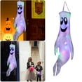 thumbnail image 2 of Dsscvnef Halloween Windsocks Light Up Decorations 4921 Inch Battery Operated Hanging Outdoor with White String Lights for Party Yard, 2 of 6