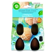 Air Wick Essential Mist Twin Refills, Calming Sea Spray & Breeze, 2 Count