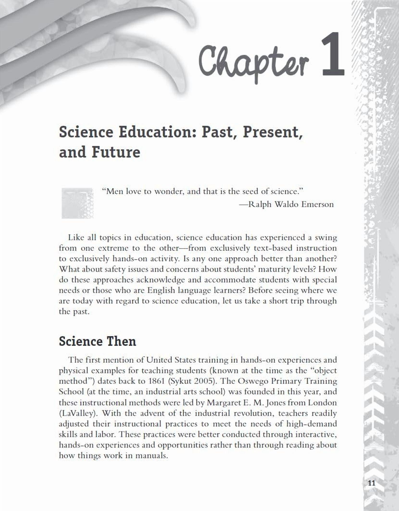 Effective Teaching in Today's Classroom Teaching Science Today, (Paperback)