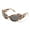 Tortoise Frame / Smoke Lens, variant on TAIKA High Point Retro Cat eye High Point Fashion UV400 Vintage Mens Womens Sunglasses