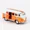 SKY BLUE, variant on 1:36 Alloy Travel BUS Car Model Blue Pull-back Diecast Bus Transporter Van Model Boy Toy Car Gifts Collection Decor