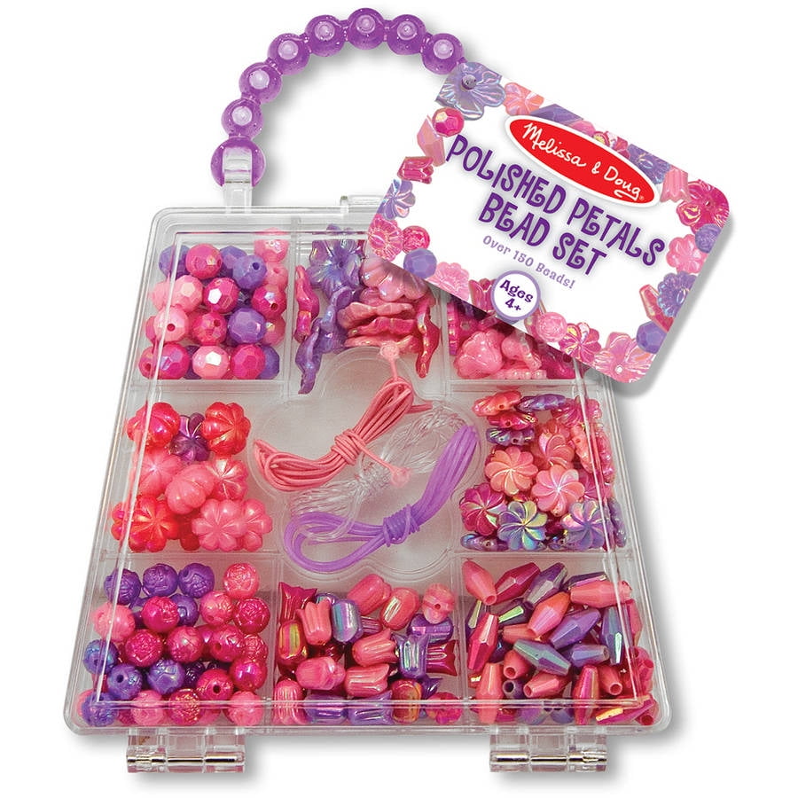 Melissa & Doug Polished Petals Bead Set