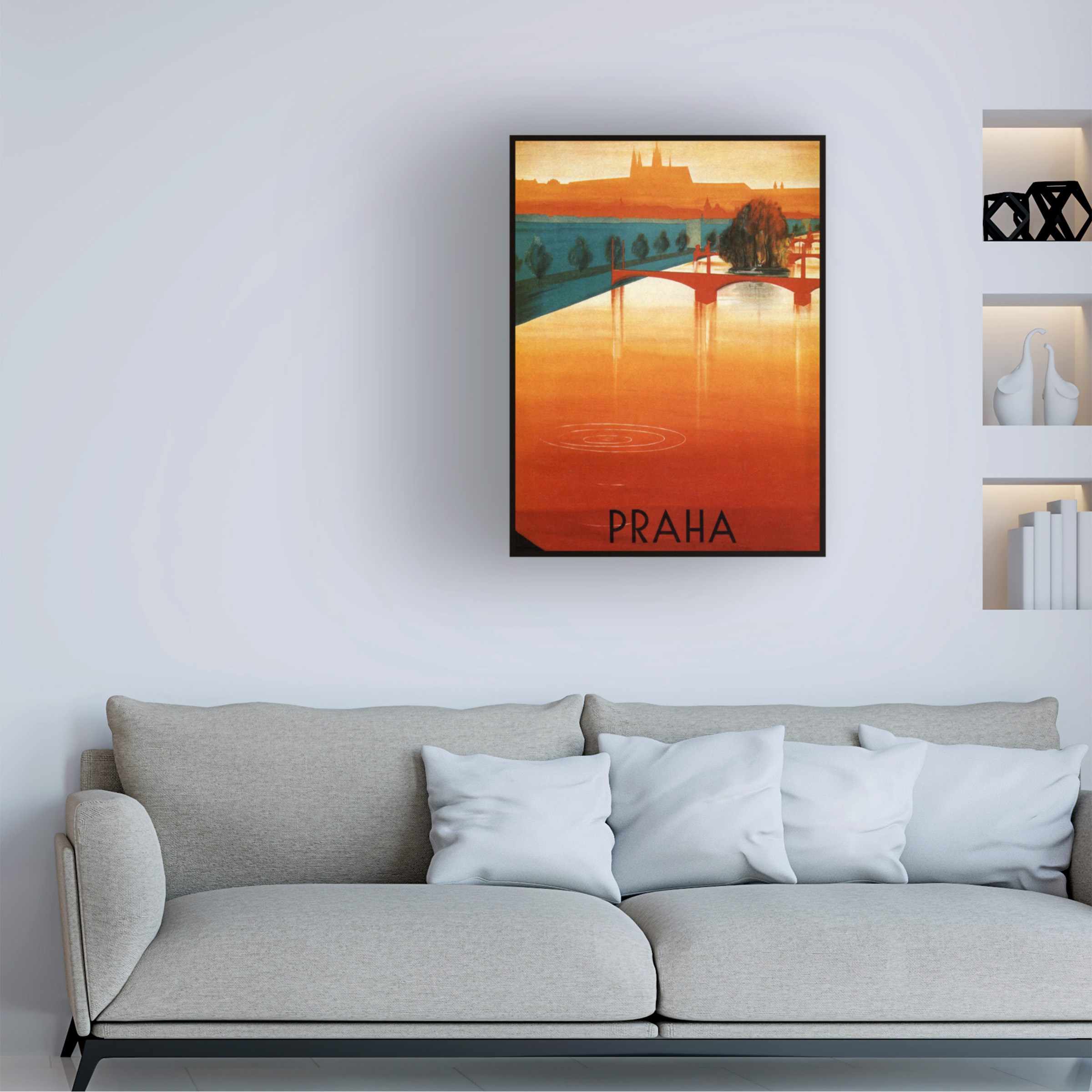 Trademark Fine Art 'Travel 270' Canvas Art by Vintage Lavoie