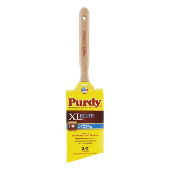 Purdy 144152530 Wide Angle Synthetic Bristle Paint Brush 3 in