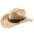 thumbnail image 1 of Western Style Cowboy Hat Curved Brim Ideal For Outdoor Adventure Travel Riding And Everyday Use, 1 of 3
