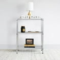 thumbnail image 6 of BestOffice Chrome 3 Shelves 13"D x 23"W x 30"H Wire Shelving, 6 of 7