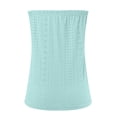 thumbnail image 5 of Fgnfyis Women Tank Tops Casual Stretch Camisole Top Comfortable Relaxed Fit Solid Color Sleeveless Tank Shirt for Everyday Wear Vest Women's Tops Sky Blue L, 5 of 5