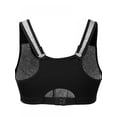 thumbnail image 2 of Sonbest Women Padded Seamless Sport Bra Front Zip Yoga Gym Fitness Workout Running Vest, 2 of 10