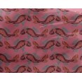 thumbnail image 4 of oneOone Georgette Viscose Fabric Fish Block Print Sewing Fabric BTY 42 Inch Wide, 4 of 4