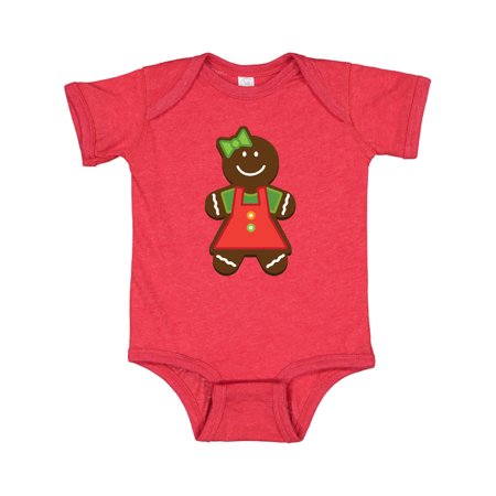 

Inktastic Gingerbread Girl Christmas Gift Baby Boy or Baby Girl Bodysuit