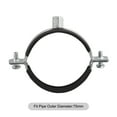 thumbnail image 3 of Unique Bargains 75mm Rigid Pipe Strap Clamps, Pipe Bracket Tube Clips 1 Pack, 3 of 5