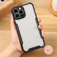 thumbnail image 1 of Para OPPO A95 A94 A93 A74 A73 A54 4G A35 A15 A15S Reno 6 Lite 5F 5 5 3 Pro Funda De Lujo A Prueba De Golpes Marco Transparente Gao Jiahui unisex, 1 of 2