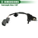 thumbnail image 4 of Sensor de Temperatura de Aceite Unique Bargains para Transmisión Automática Honda Accord 2008-2012 Plástico No.28650R36003 Negro, 4 of 7