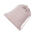 thumbnail image 1 of pitrice Cotton Linen Storage Bag Reusable Rectangular Solid Color Jewelry Underwear Cosmetic Household Drawstring Pouch Pocket 30x40cm 10x12cm, 1 of 6