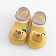 thumbnail image 2 of Eashery Toddler Floor Shoes Children Mesh Breathable Comfortable Floor Baby Shoes for Toddler Yellow 18, 2 of 5