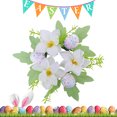 thumbnail image 4 of La Corona Primavera Decoraciones Flores Pascua Mesa Correta Diámetro Exquisito 20 Cm para Fiesta Navideña, 4 of 9