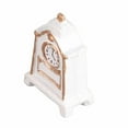 thumbnail image 4 of Reloj de casa de muñecas, 1:12, mesa blanca para casa de muñecas, reloj de mesa para casa de muñecas, reloj de casa de muñecas de alta capacidad, 4 of 14